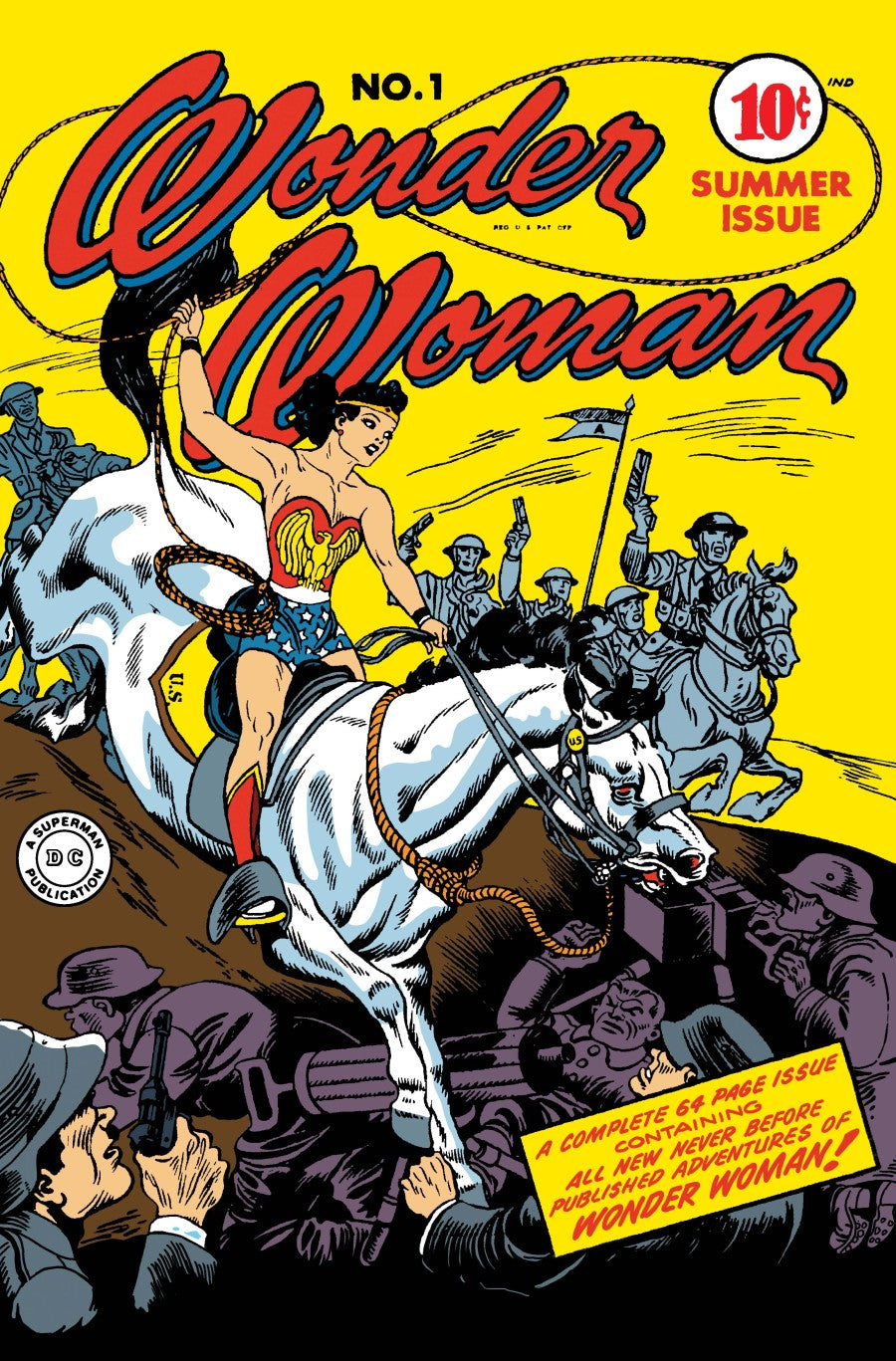 WONDER WOMAN #1 FACSIMILE EDITION CVR C HARRY PETER FOIL VAR (2026 EDITION)