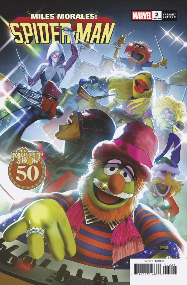 MILES MORALES: SPIDER-MAN #2 TAURIN CLARKE MUPPETS VAR