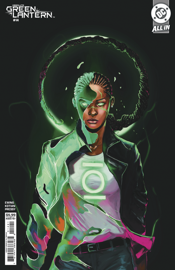 ABSOLUTE GREEN LANTERN #14 CVR B TAJ TENFOLD CARD STOCK VAR