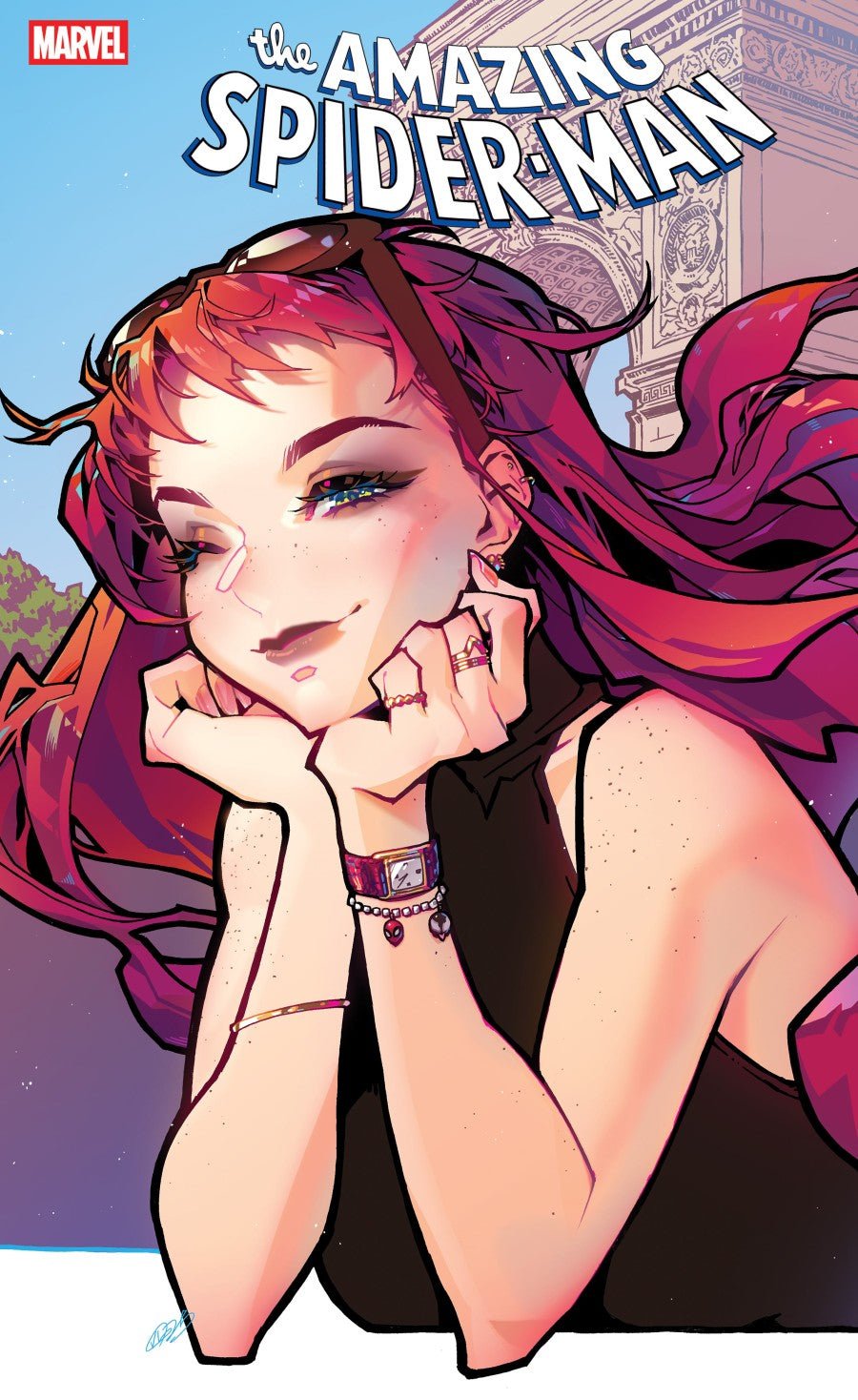 AMAZING SPIDER-MAN #25 ROSE BESCH VAR