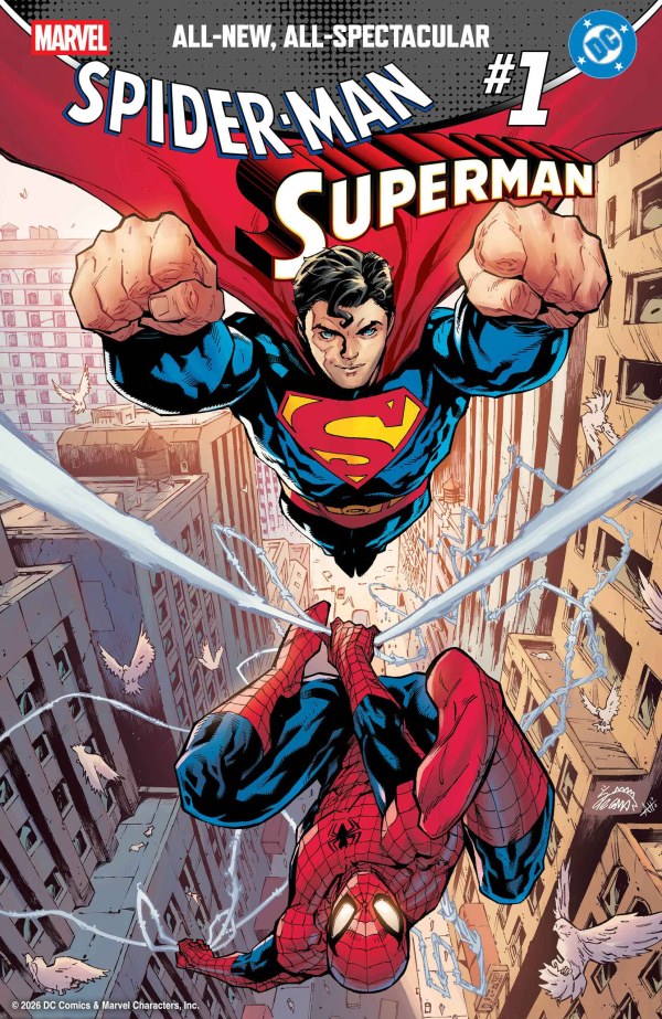MARVEL/DC: SPIDER-MAN/SUPERMAN #1 RYAN STEGMAN VAR