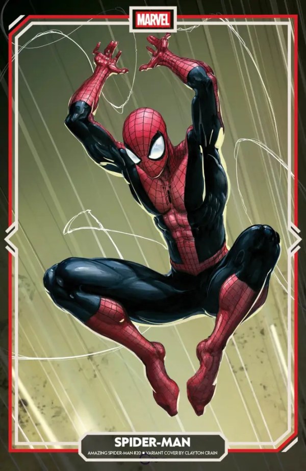 AMAZING SPIDER-MAN #20 CLAYTON CRAIN VAR