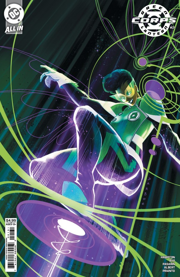 GREEN LANTERN CORPS #21 CVR C RIAN GONZALES CARD STOCK VAR