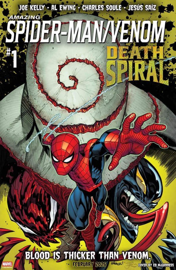 AMAZING SPIDER-MAN/VENOM: DEATH SPIRAL #1 MAIN CVR