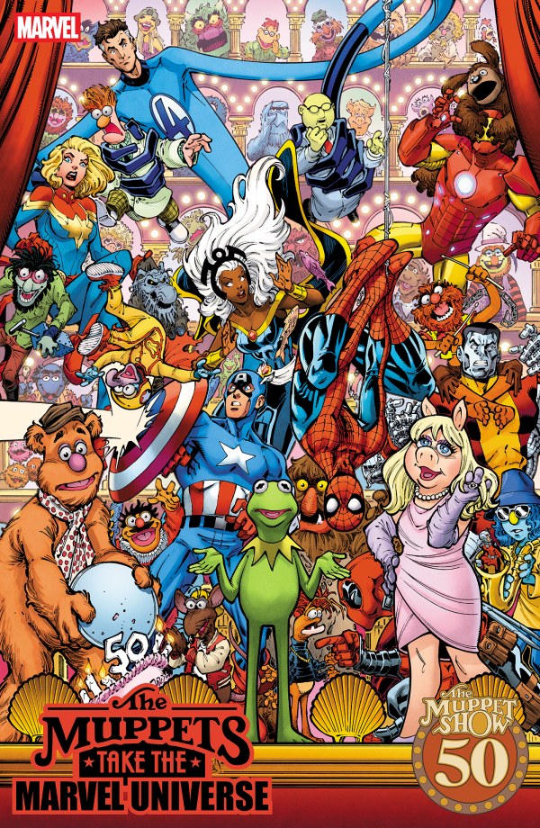 MUPPETS TAKE THE MARVEL UNIVERSE #1 TODD NAUCK MUPPET SHOW HOMAGE VAR