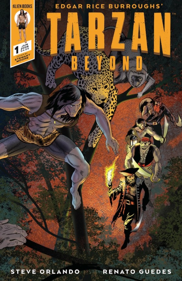 TARZAN BEYOND #1 MOORE WRAPAROUND VAR