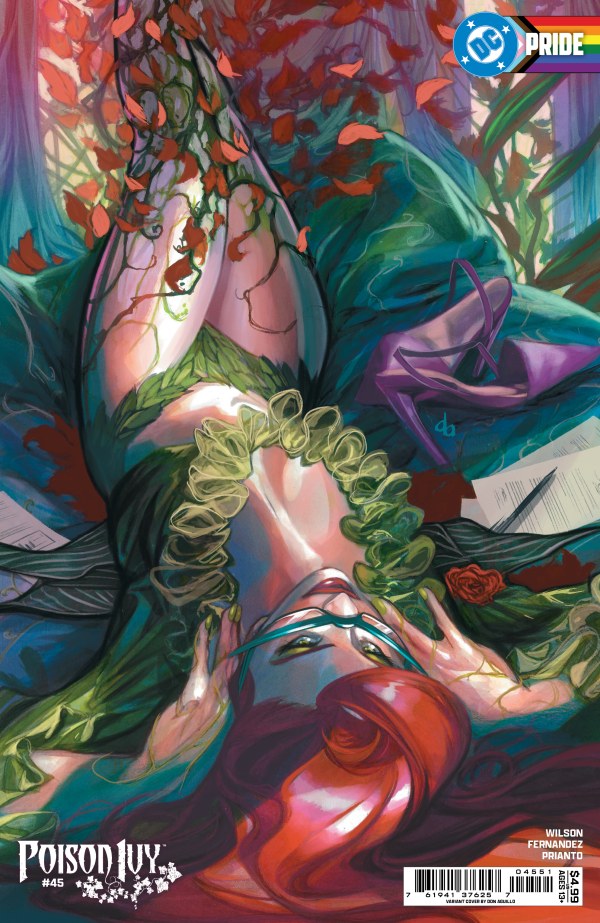 POISON IVY #45 CVR E DON AGUILLO DC PRIDE CARD STOCK VAR