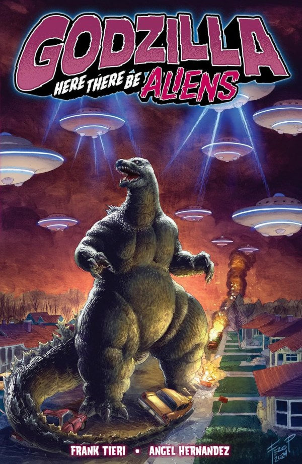 GODZILLA: HERE THERE BE ALIENS (TP)