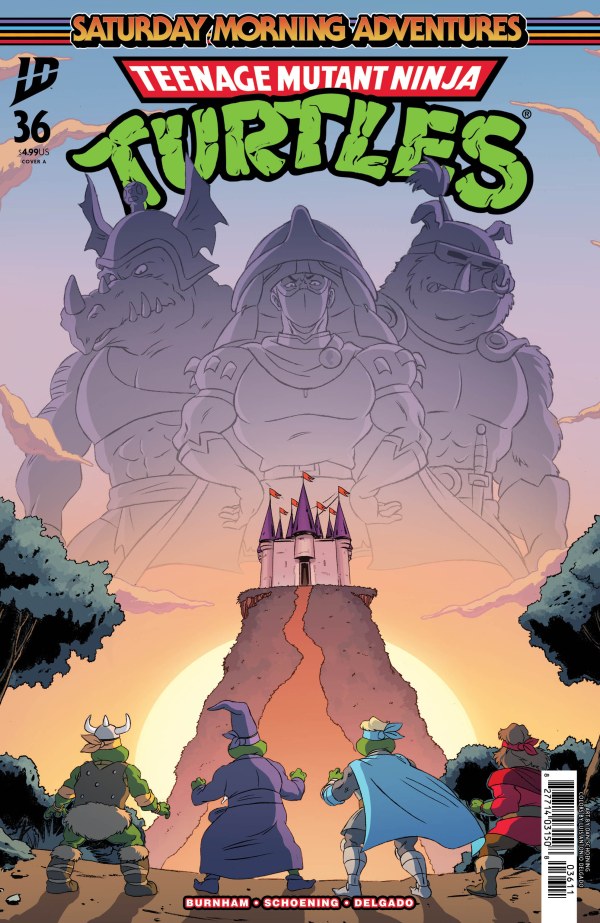 TEENAGE MUTANT NINJA TURTLES: SATURDAY MORNING ADVENTURES #36 MAIN CVR