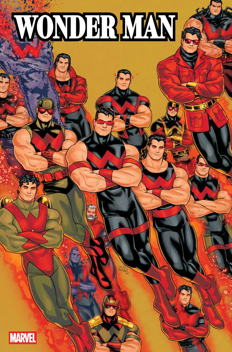 WONDER MAN #3 RUSSELL DAUTERMAN COSTUME VAR