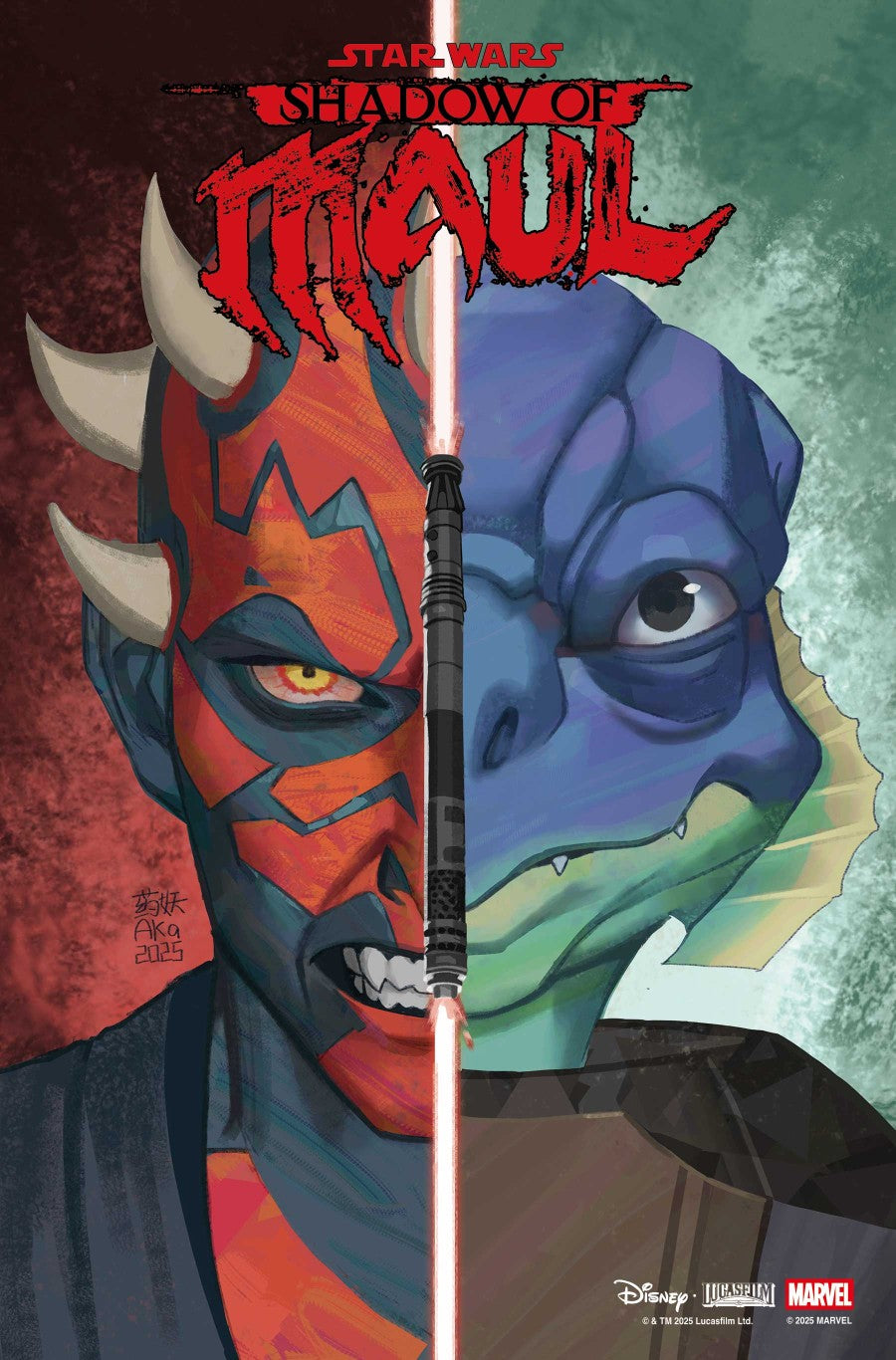 STAR WARS: SHADOW OF MAUL #3 AKA HEADSHOT VIRGIN VAR