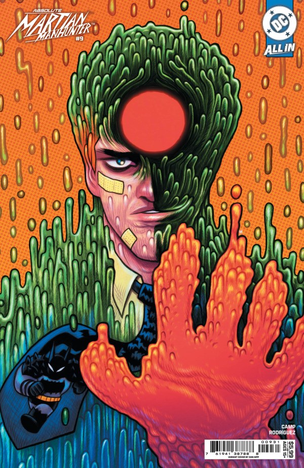 ABSOLUTE MARTIAN MANHUNTER #9 CVR C DAN HIPP CARD STOCK VAR