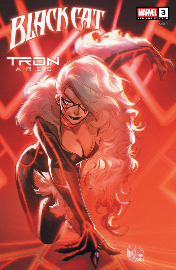 BLACK CAT #3 MIRKA ANDOLFO TRON: ARES VAR