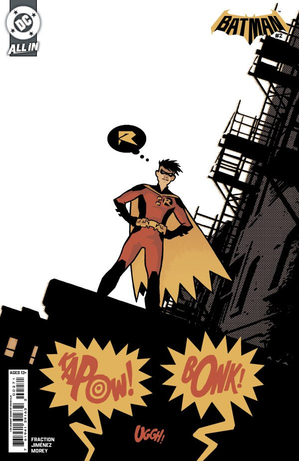 BATMAN #2 INCENTIVE 1:25 DAVID AJA CARD STOCK VAR
