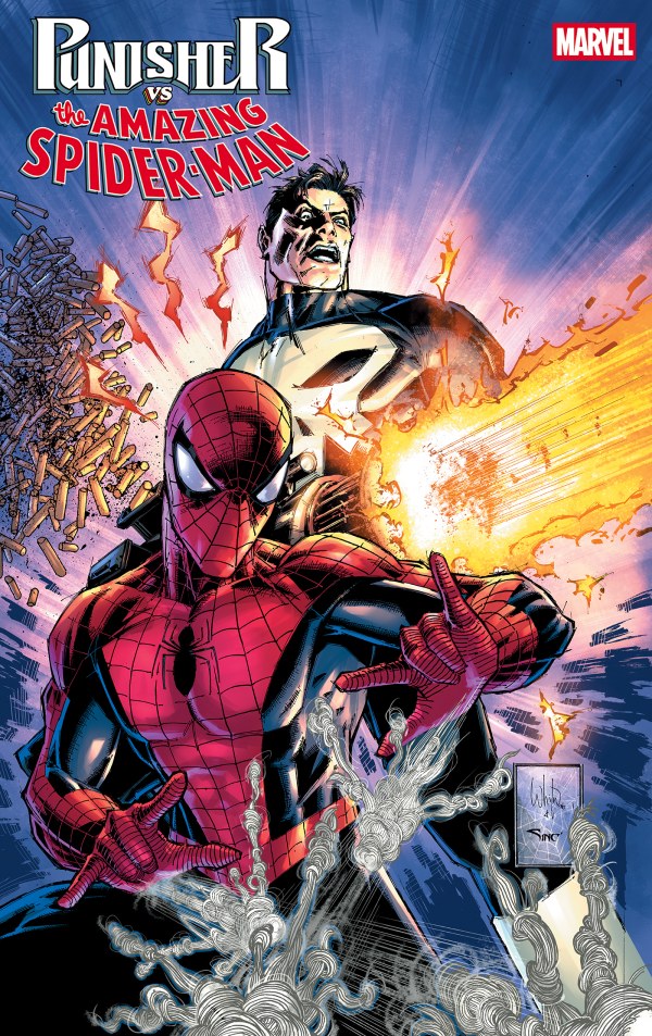 PUNISHER VS. SPIDER-MAN #1 WHILCE PORTACIO VAR