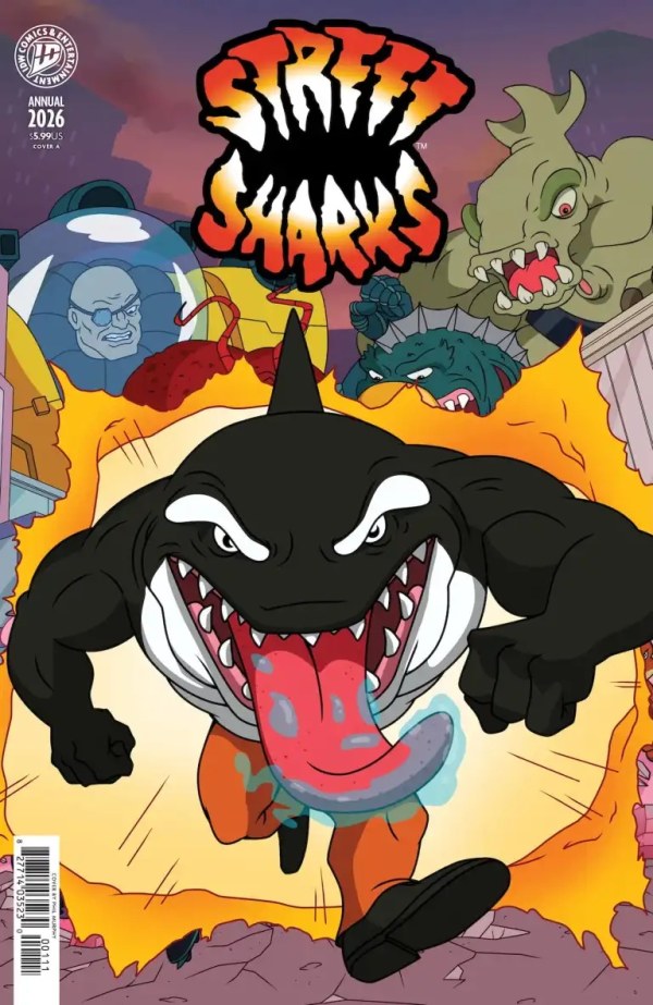 STREET SHARKS: ANNUAL 2026 #1 MAIN CVR