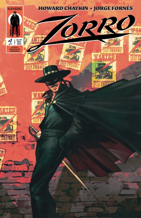 ZORRO #1 TOMASELLI VAR