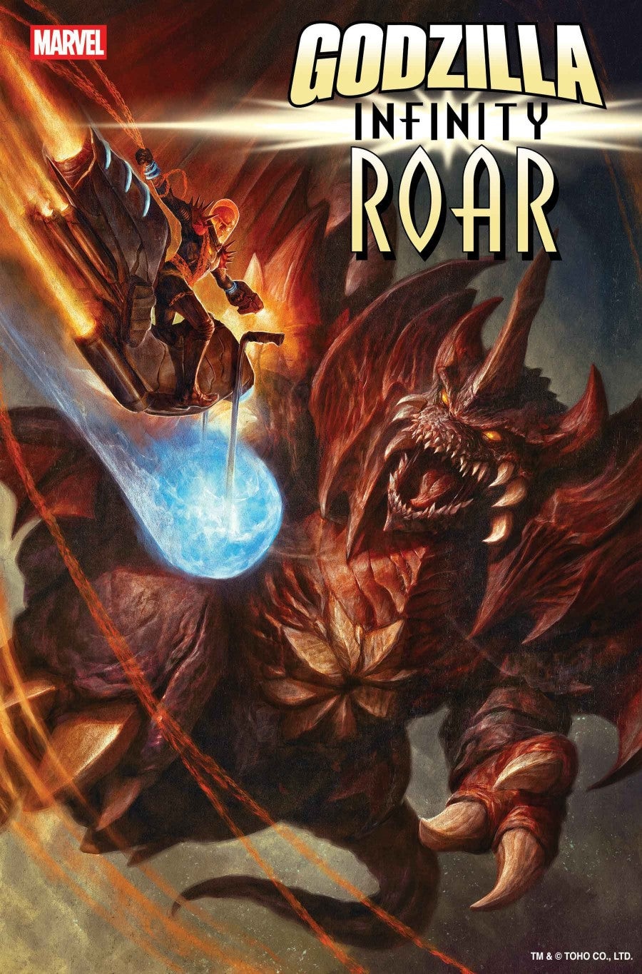 GODZILLA: INFINITY ROAR #3 DAVE RAPOZA COSMIC VAR