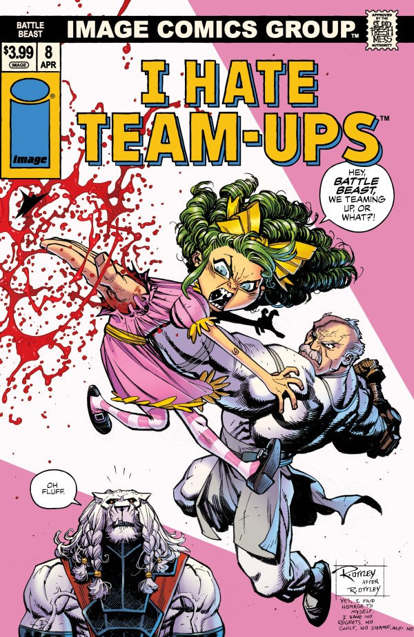 INVINCIBLE UNIVERSE BATTLE BEAST #8 CVR G RYAN OTTLEY I HATE FAIRYLAND TEAM UP VAR