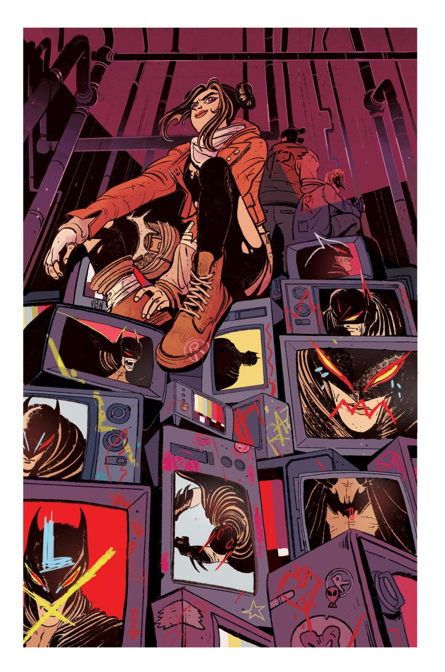 BATMAN GARGOYLE OF GOTHAM #4 (OF 4) CVR E VALENTINA NAPOLITANO CARD STOCK VAR (MR)