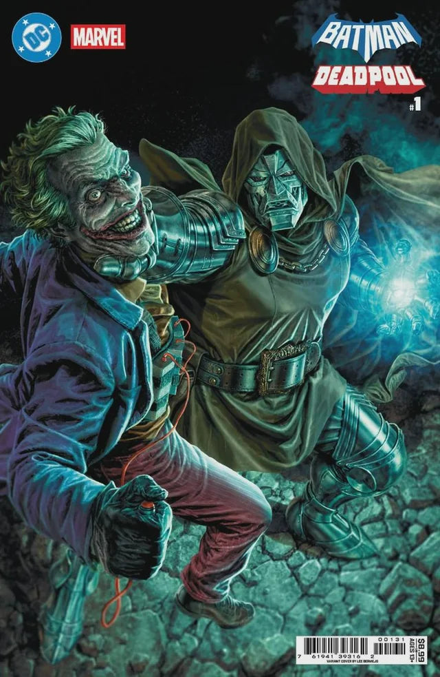 DC MARVEL BATMAN DEADPOOL #1 (ONE SHOT) CVR C LEE BERMEJO VAR