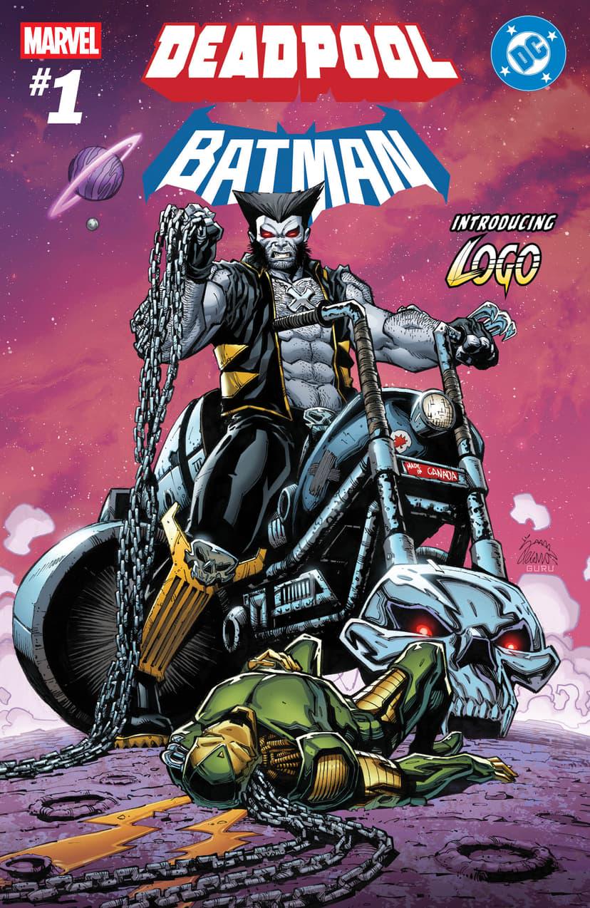 MARVEL/DC: DEADPOOL/BATMAN #1 RYAN STEGMAN 2ND PRINTING VAR