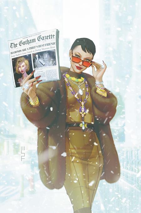 CATWOMAN #85 CVR D W SCOTT FORBES CARD STOCK VAR