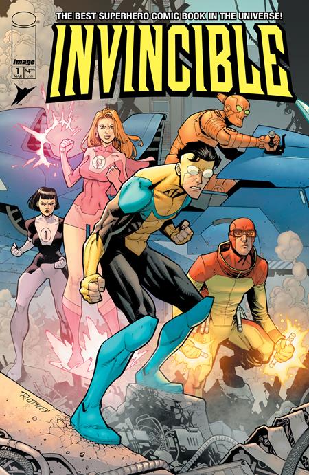 INVINCIBLE FOIL EDITION #1 REPRINT CVR C RYAN OTTLEY & NATHAN FAIRBAIRN VAR