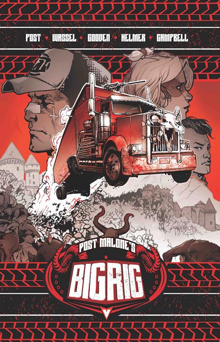 POST MALONES BIG RIG TP VOL 01 DIRECT MARKET EXCLUSIVE CVR (MR)