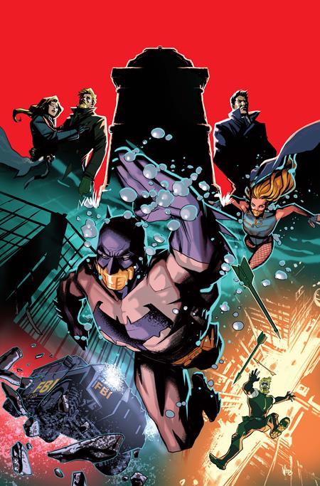 DETECTIVE COMICS #1108 CVR D PETE WOODS THINGS TO COME CARD STOCK VAR