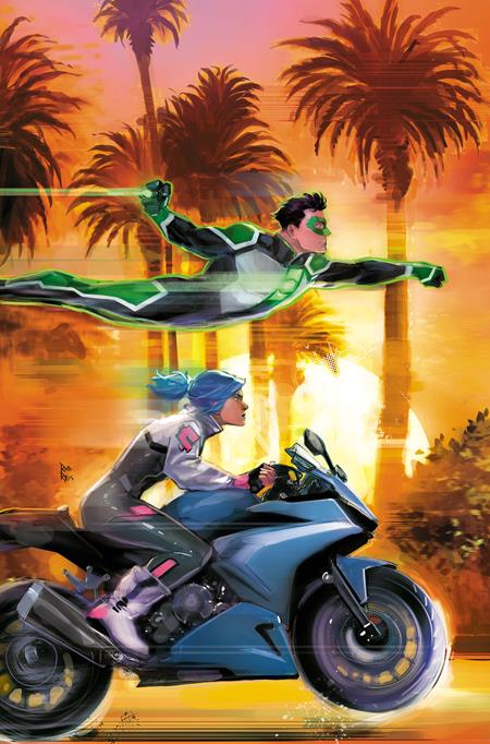 GREEN LANTERN #34 CVR C ROD REIS CARD STOCK VAR
