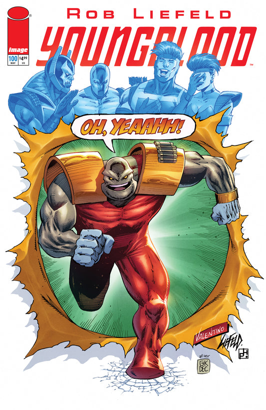 YOUNGBLOOD #100 CVR H JIM VALENTINO VAR