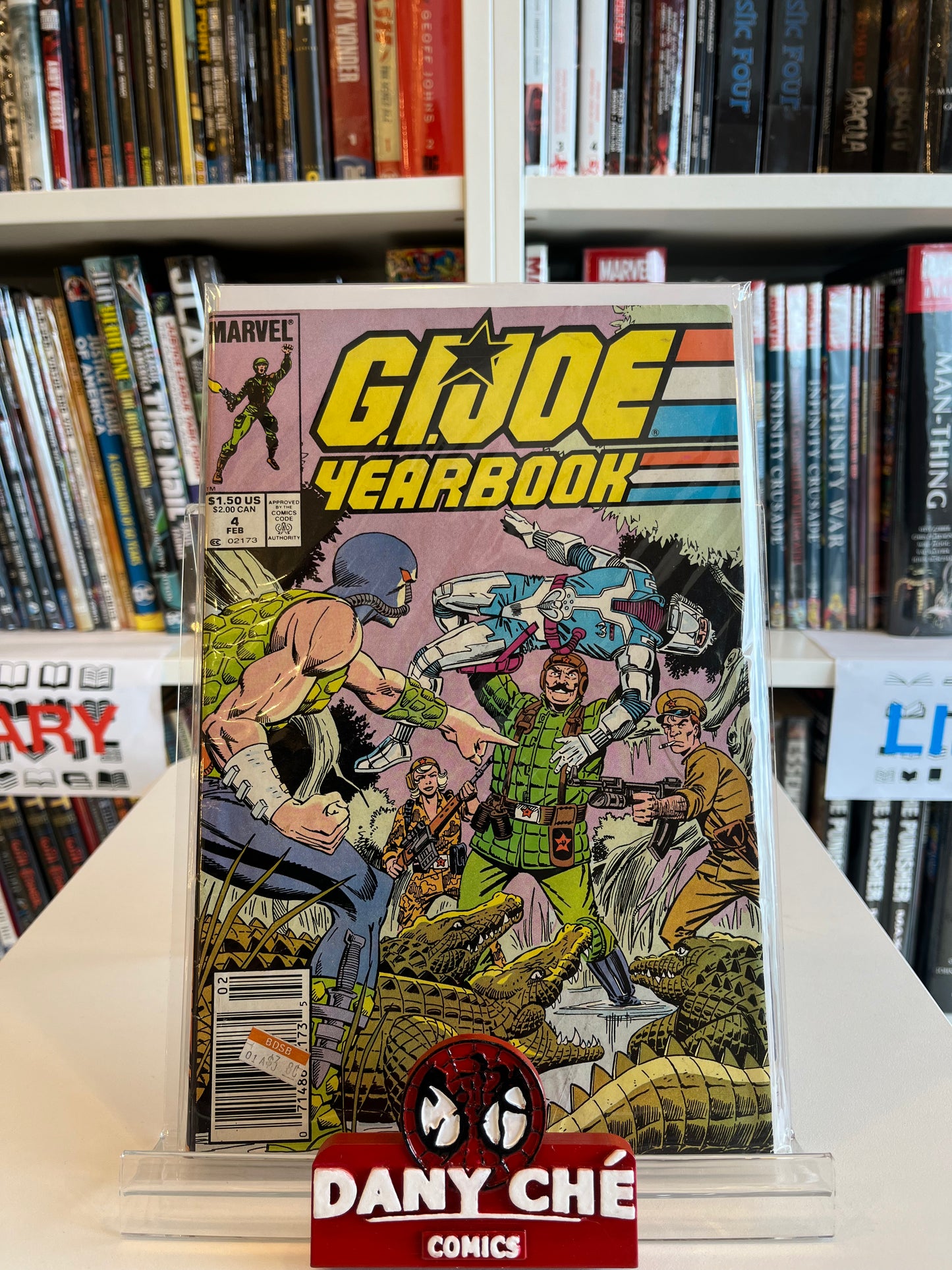 G.I.JOE YEARBOOK #4 MAIN CVR