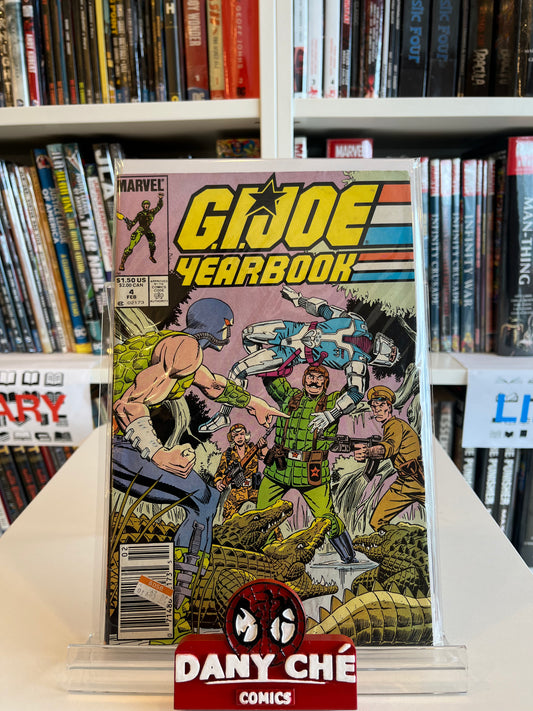 G.I.JOE YEARBOOK #4 MAIN CVR