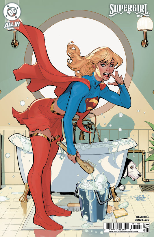 SUPERGIRL #14 CVR B TERRY DODSON CARD STOCK VAR (THE REIGN OF THE SUPERBOYS)