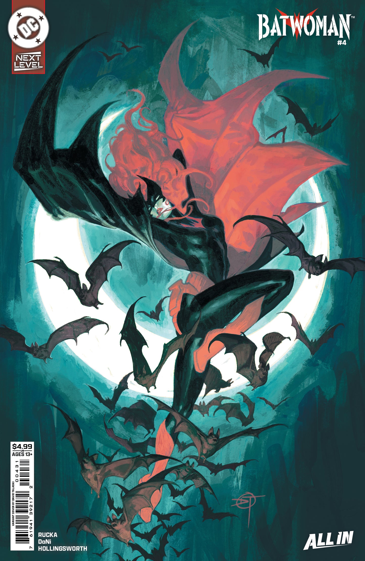 BATWOMAN #4 CVR C DAVID TALASKI CARD STOCK VAR