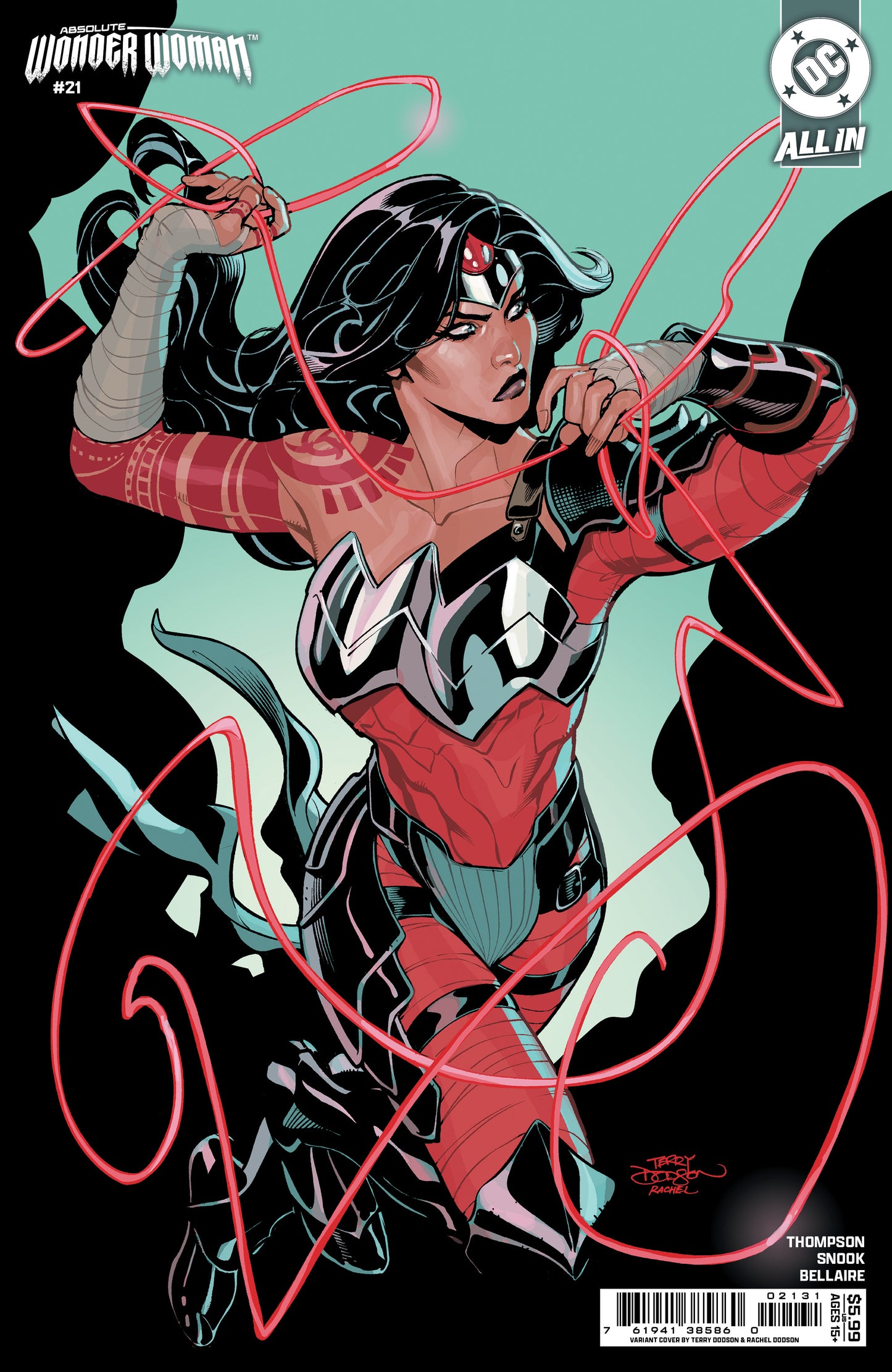 ABSOLUTE WONDER WOMAN #21 CVR C TERRY DODSON CARD STOCK VAR