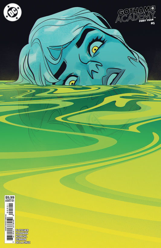 GOTHAM ACADEMY FIRST YEAR #5 (OF 6) CVR B ANNIE WU CARD STOCK VAR