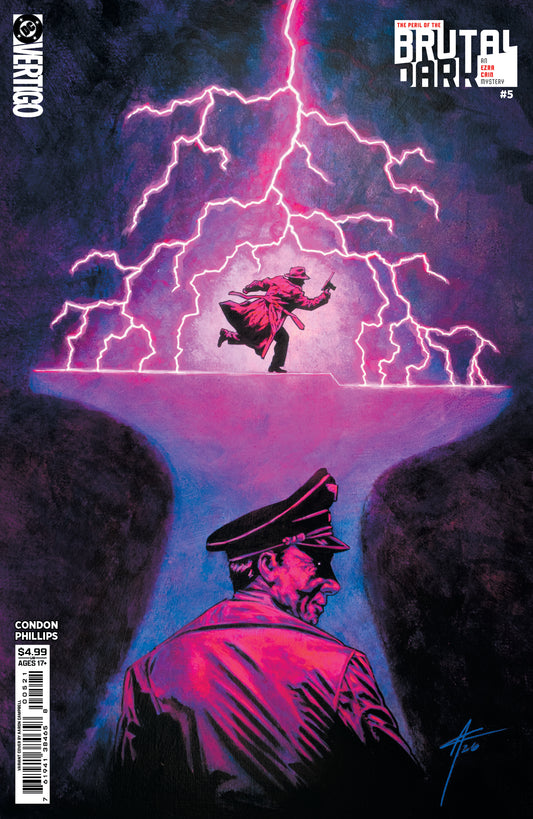 THE PERIL OF THE BRUTAL DARK AN EZRA CAIN MYSTERY #5 (OF 6) CVR B AARON CAMPBELL CARD STOCK VAR (MR)
