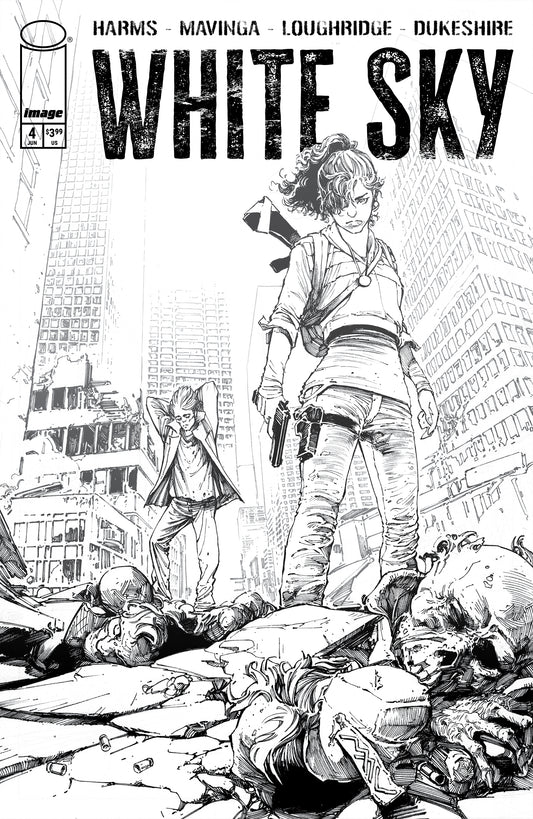 WHITE SKY #4 CVR C JP MAVINGA VAR (MR)