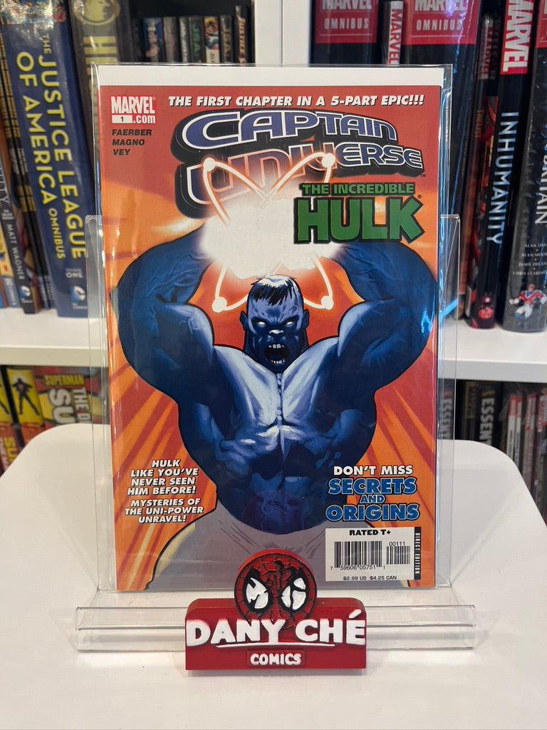 CAPTAIN UNIVERSE (SET OF 5) - UNIVERSAL HEROES STORY ARC