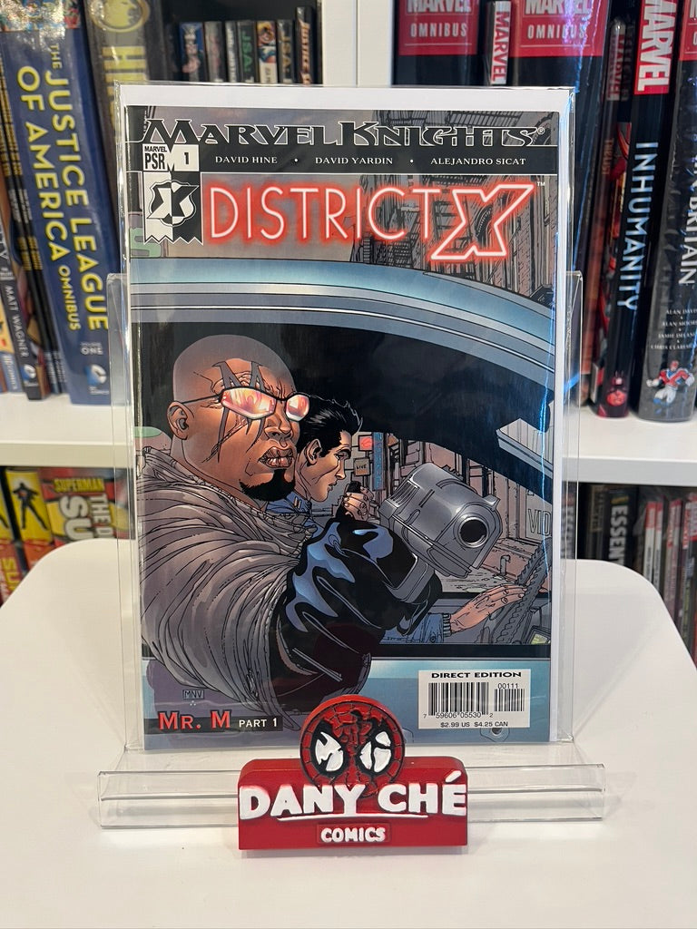 DISTRICT X #1-#6 (SET OF 6) - MR.M STORY ARC