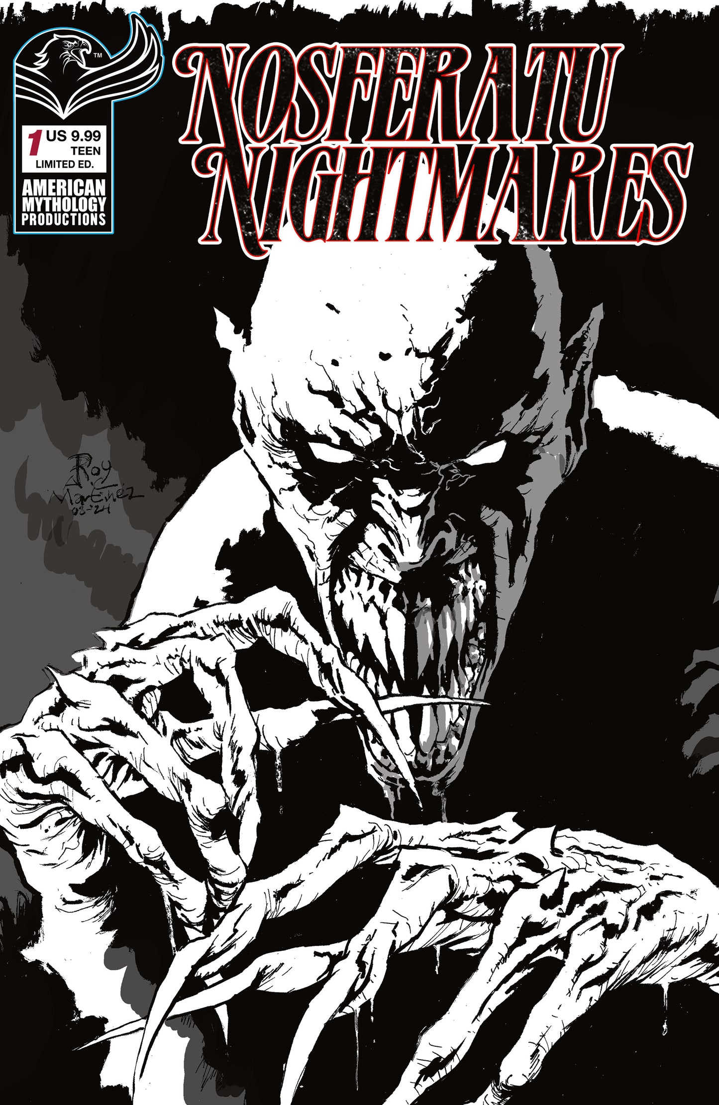 NOSFERATU NIGHTMARES #1 CVR E ROY ALLEN MARTINEZ LIMITED EDITION VAR