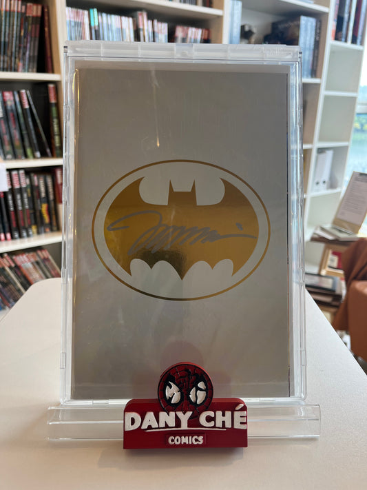 BATMAN #158 HUSH ( BAT SYMBOL LOGO GLOW IN THE DARK VAR) (SIGNED BY JIM LEE)