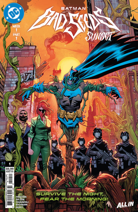 BATMAN BAD SEEDS SUNSET #1 (ONE SHOT) CVR A GIUSEPPE CAMUNCOLI & CLIFF RATHBURN