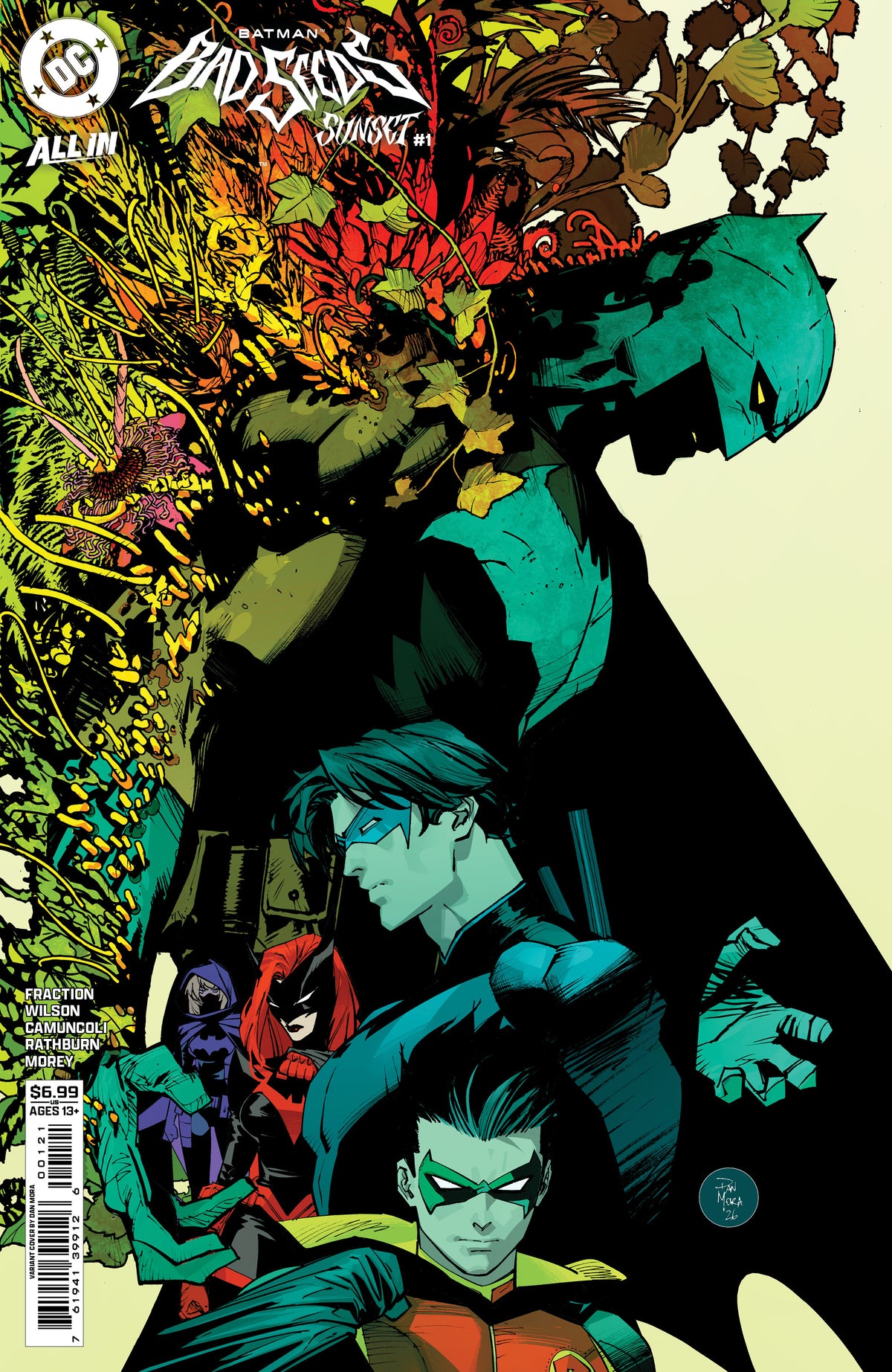 BATMAN BAD SEEDS SUNSET #1 (ONE SHOT) CVR B DAN MORA CARD STOCK VAR