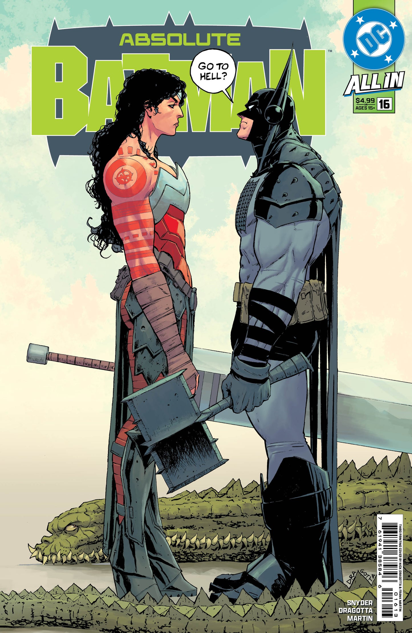 ABSOLUTE BATMAN #16 Third Printing