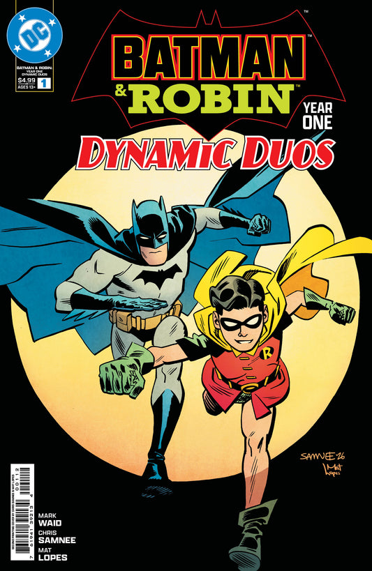BATMAN & ROBIN YEAR ONE DYNAMIC DUOS #1 (OF 12) Second Printing Cvr A Chris Samnee