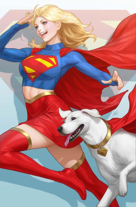 SUPERGIRL #6 CVR B STANLEY ARTGERM LAU CARD STOCK VAR