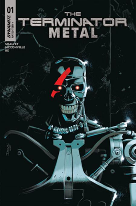 TERMINATOR METAL #1 CVR B BOB LAYTON VAR